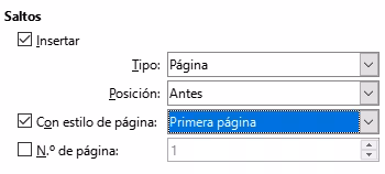 Figura 12: Sección Saltos en página Fluj…
