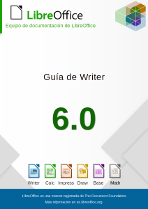 Guía de Writer 6.0