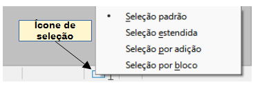 ícone de seleção