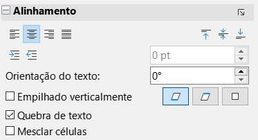 Disposição automática de texto