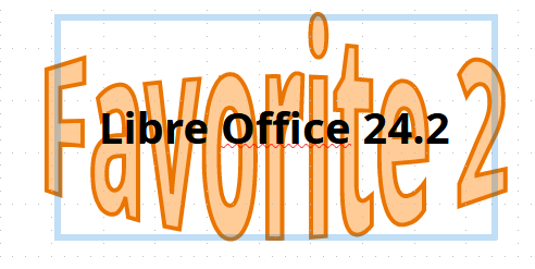 Exemplo de criação do Fontwork
