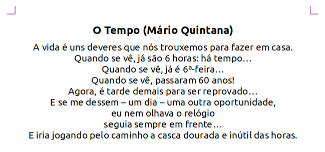 exemplo de poema